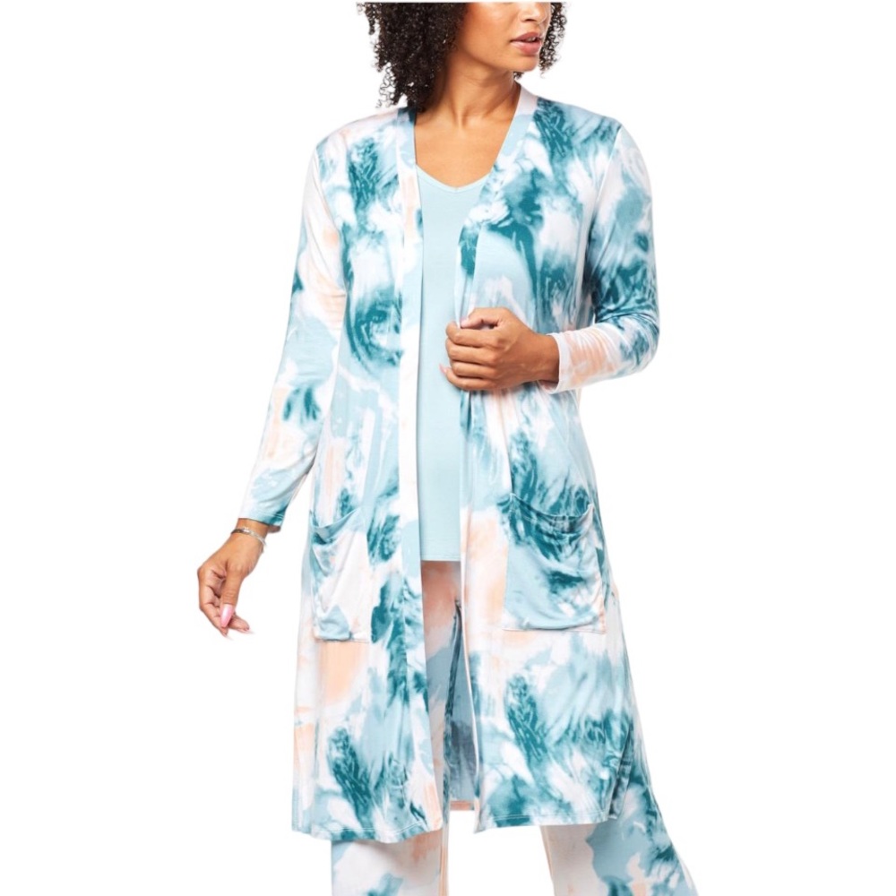 Retreat by Rhonda Shear duster cardigan